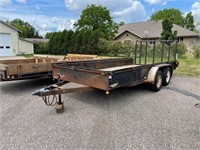 2008-H&H 7'X16" tandem axle trailer