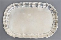 REED & BARTON CHIPPENDALE STERLING SERVICE TRAY