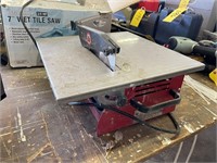 Bench Top 7" Wet Tile saw