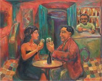 LUIS CASTELLANOS VALUI (MX., B.1955) THE TOAST