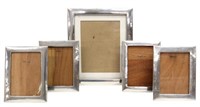 (5) STERLING SILVER PICTURE FRAMES, MEXICO
