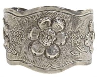 MEXICO STERLING SILVER CUFF BRACELET