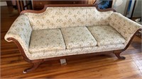 Vintage couch 80” x 26” x 34”