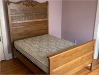 Vintage full size bed (mattress not included)