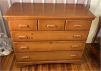 Vintage Empire Furniture maple dove tailed dresser