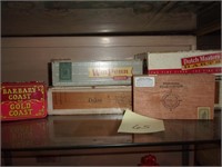 Misc cigar boxes