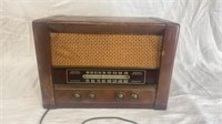 Vintage Philco Radio 
18” x 9” x 12”