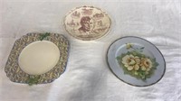Will Rogers plate & 2 decorative plates