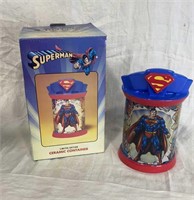 Limited Edition ceramic Superman container