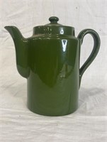 Vintage ceramic teapot with creamers