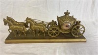 Vintage Stage Coach electric clock