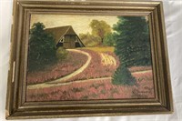 1941 oil painting by W. Dammagd 16” x 12”