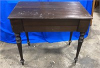 Vintage wooden secretary’s desk 36” x 21” x 33”