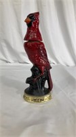 Vintage Beam's Trophy 110 months Cardinal Bottle
