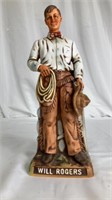 Vintage Will Rogers McCormick Decanter