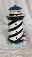 Coastal Breeze Lighthouse Ceramic Cookie Jar
