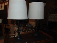 (2) Table Lamps