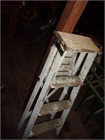 Old wooden ladder, make nice decoration