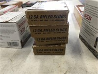 10 Rounds of 12ga. 2 3/4" Rifled Slugs