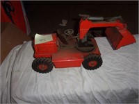 Construction loader metal toy