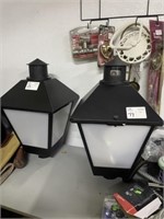 Two Outdoor Light Fixtures