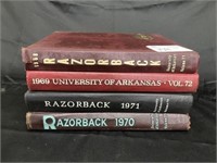 University of AR Yearbooks - 1968-1971