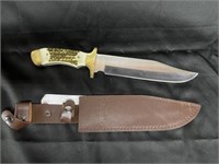 Break Up Country Knife with Bone Handle