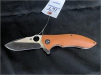 Carey Spyderco Knife - 4" blade.