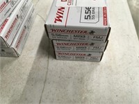 60 Rounds of Winchester 5.56mm - 55gr FMJ