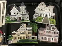 Sheila’s Limited Edition Victorian Houses.