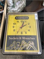 Stanley electric clock.