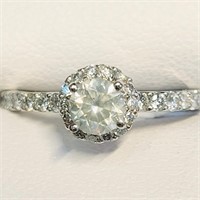 Certified Diamond(0.8ct) Ring