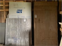 5/8" Tongue & Groove Plywood and Foam Board