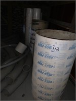 Lot of Sono-Tube forms and buckets