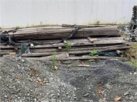 Lot of weathered wood