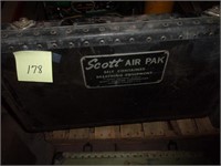 Scott Air Pack self contained breathing, 2 tanks