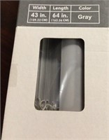 New gray G11 cordless 1” room darkening blind