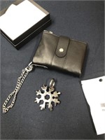 Wallet With Chain and Multitool