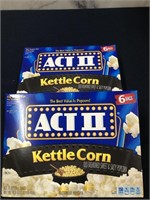 Kettle Corn x 2 -6 per box