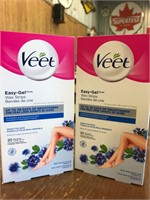 Veet Wax Strips, Qty, 2 Boxes, BB Aug. 2023