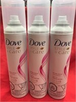 Hair Spray 'Dove' Extra-Hold, 198g x3