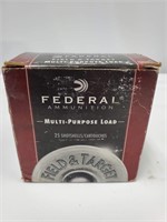 25 Rds. Federal 8 Shot 12 Ga. Shells