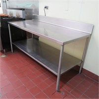 Heat Seal Stainless Prep Table