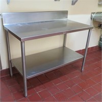 Heat Seal Stainless Prep Table