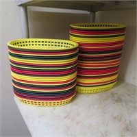 Plastic Food Serving Baskets