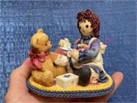 Raggedy Ann & Andy "Friendship all better" fig