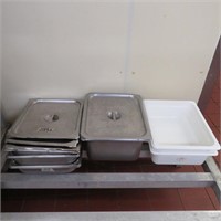 Stainless and Plastic Food Holders