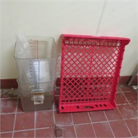 Plastic Containers, Dishwashing Tray