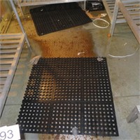 2 Rubber Floor Mats