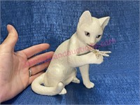 Lenox "Curious Encounters" cat fig
